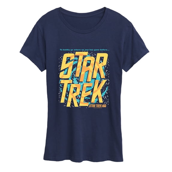 Star Trek - To Boldly Go 60 - Women's Short Sleeve Graphic T-Shirt
