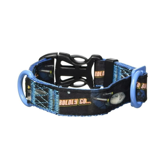 Star Trek "To Boldly Go" Dog Collar, Small (9"-11")