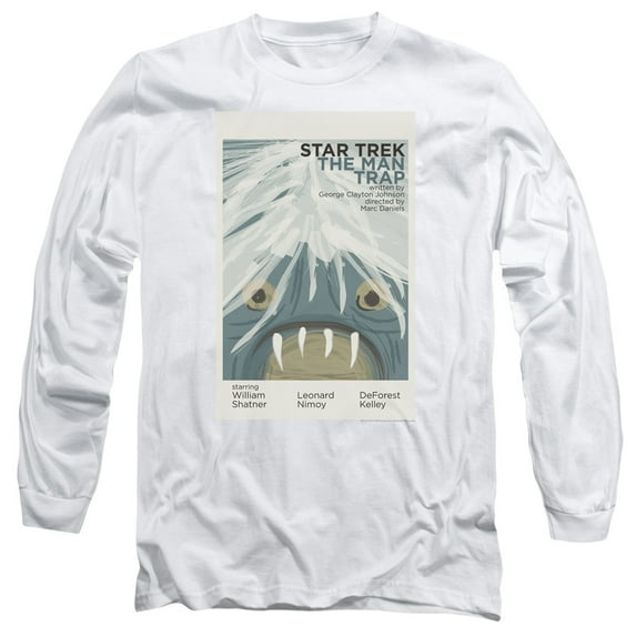 Star Trek Tos Episode 1 Adult 18/1 T-Shirt White