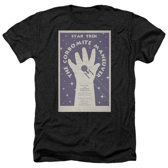 Star Trek - Tos Episode 10 - Heather Short Sleeve Shirt - XXX-Large