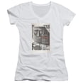 thumbnail image 1 of Star Trek Tos Episode 13 Junior Women's V-Neck T-Shirt White, 1 of 1