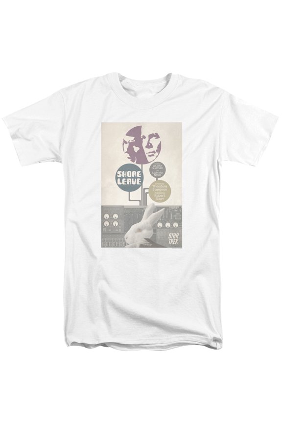 Star Trek Tos Episode 15 Adult Tall T-Shirt 18/1 T-Shirt White