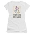 thumbnail image 1 of Star Trek Tos Episode 15 Junior Women's Sheer T-Shirt White, 1 of 1