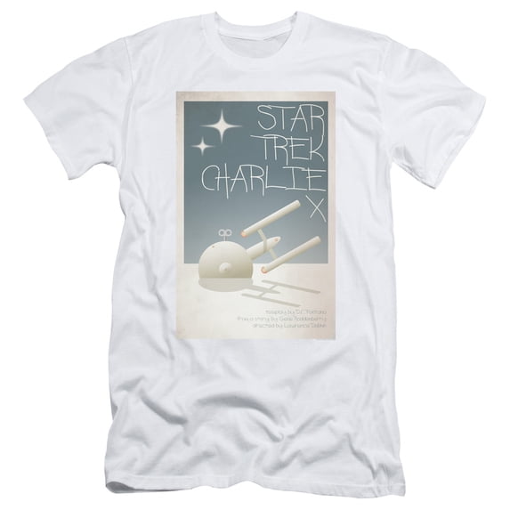 Star Trek Tos Episode 2 Adult 30/1 T-Shirt White