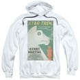 thumbnail image 1 of Star Trek Tos Episode 20 Adult Pullover Hoodie Sweatshirt White, 1 of 1