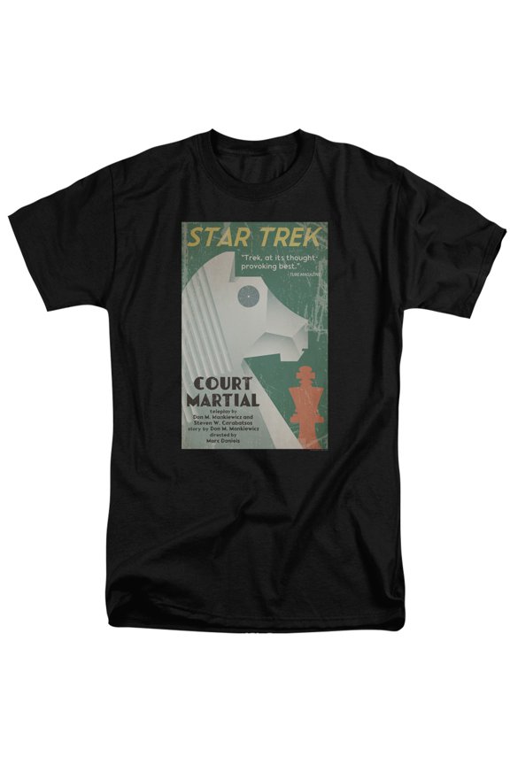 Star Trek Tos Episode 20 Adult Tall T-Shirt 18/1 T-Shirt Black