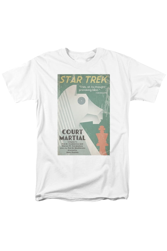 Star Trek - Tos Episode 20 - Adult Unisex Short Sleeve T-Shirt - White
