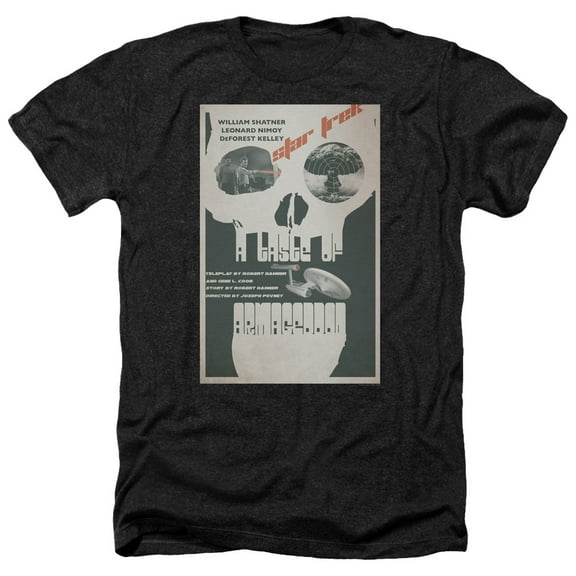 Star Trek - Tos Episode 23 - Heather Short Sleeve Shirt - Small