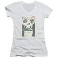 thumbnail image 1 of Star Trek Tos Episode 23 Junior Women's V-Neck T-Shirt White, 1 of 1