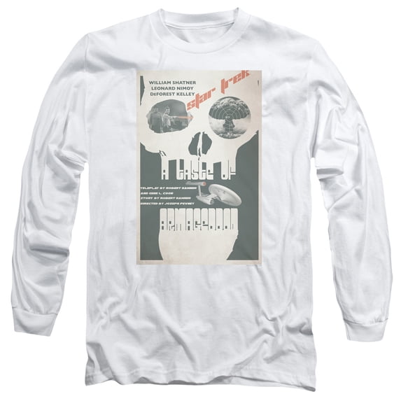 Star Trek Tos Episode 23 Long Sleeve Adult 18/1 T-Shirt White