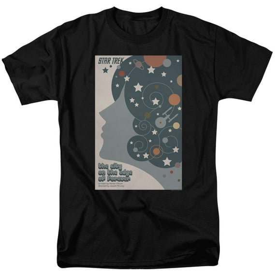 Star Trek Tos Episode 28 Adult 18/1 T-Shirt Black