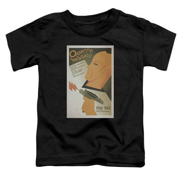 Star Trek Tos Episode 29 Toddler T-Shirt Black