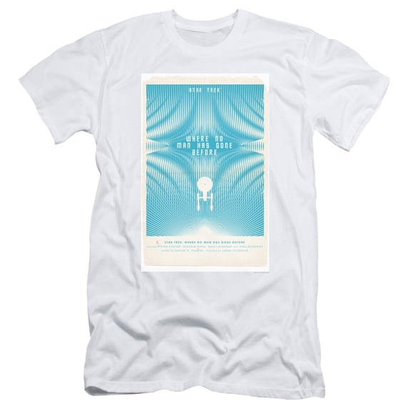 Star Trek Tos Episode 3 Adult 30/1 T-Shirt White