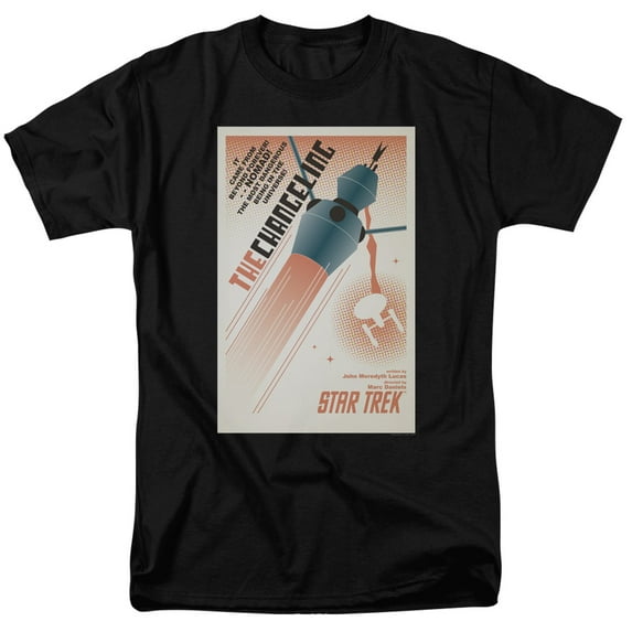 Star Trek Tos Episode 32 Adult 18/1 T-Shirt Black