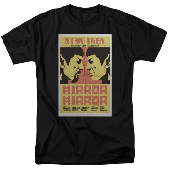Star Trek Tos Episode 33 Adult 18/1 T-Shirt Black