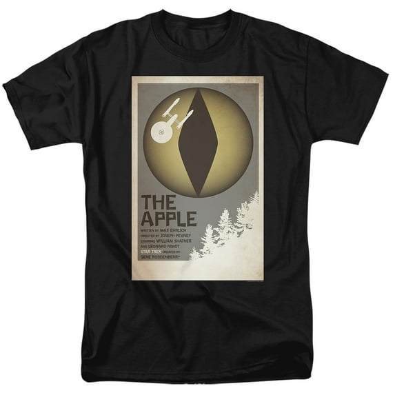 Star Trek Tos Episode 34 Adult 18/1 T-Shirt Black