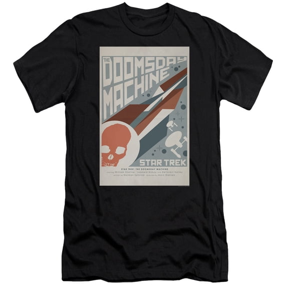 Star Trek Tos Episode 35 Adult 30/1 T-Shirt Black