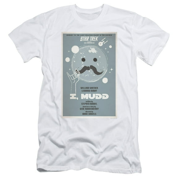 Star Trek Tos Episode 37 Adult 30/1 T-Shirt White