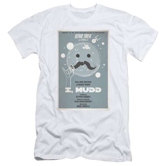 Star Trek Tos Episode 37 Adult 30/1 T-Shirt White