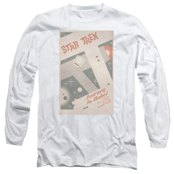 Star Trek Tos Episode 39 Long Sleeve Adult 18/1 T-Shirt White
