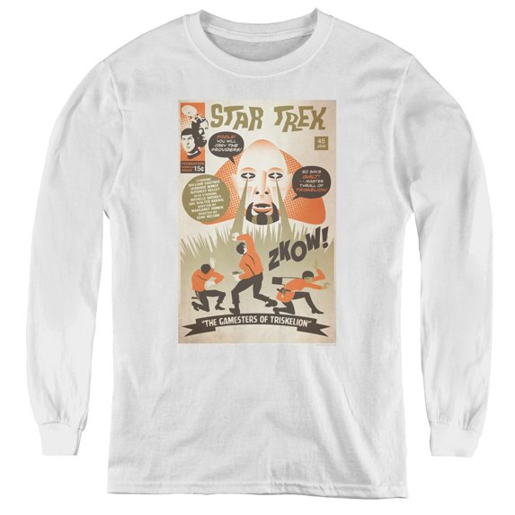 Star Trek Tos Episode 45 Youth Long Sleeve T-Shirt White
