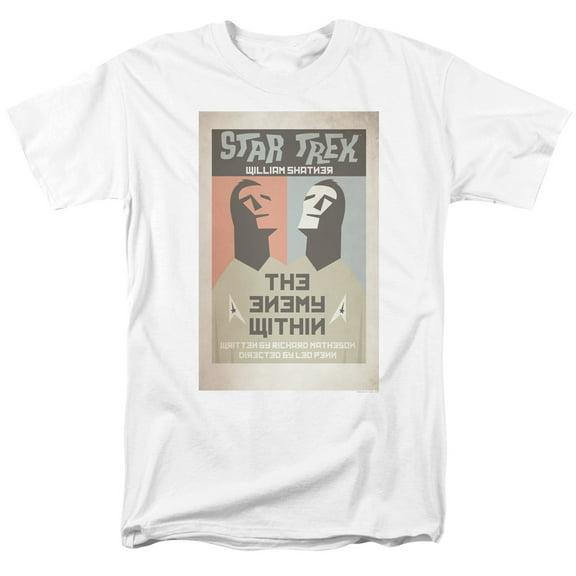 Star Trek Tos Episode 5 Adult 18/1 T-Shirt White