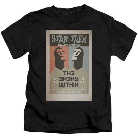 Star Trek Tos Episode 5 Youth 18/1 T-Shirt Black