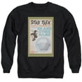 thumbnail image 1 of Star Trek Tos Episode 51 Adult Crewneck Sweatshirt Black, 1 of 1