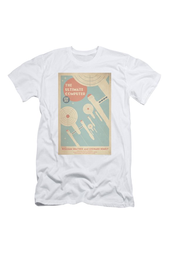 Star Trek Tos Episode 53 Adult 30/1 T-Shirt White