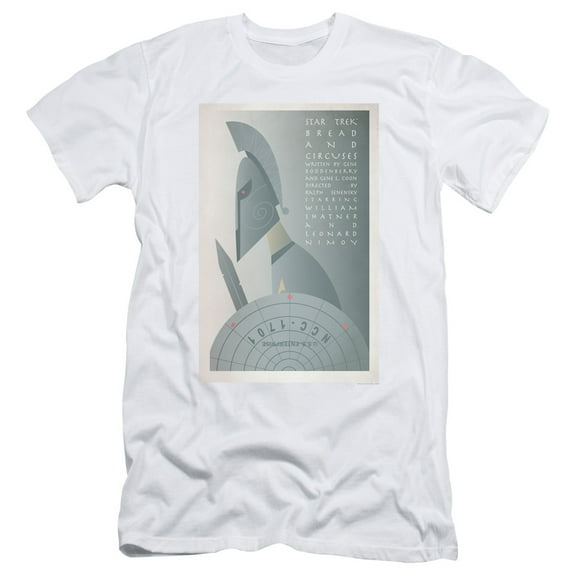 Star Trek Tos Episode 54 Adult 30/1 T-Shirt White