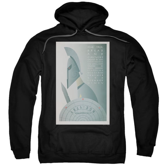 Star Trek Tos Episode 54 Adult Pullover Hoodie Sweatshirt Black