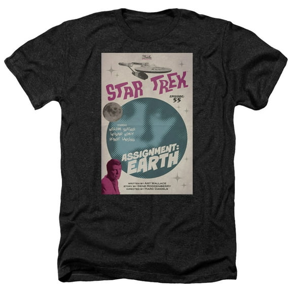 Star Trek - Tos Episode 55 - Heather Short Sleeve Shirt - XX-Large