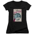 thumbnail image 1 of Star Trek Tos Episode 55 Junior Women's V-Neck T-Shirt Black, 1 of 1