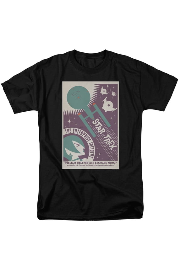 Star Trek Tos Episode 57 Adult 18/1 T-Shirt Black