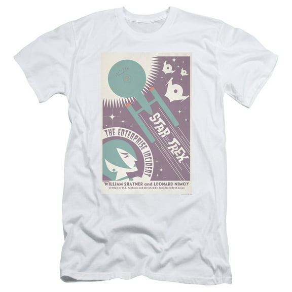 Star Trek Tos Episode 57 Adult 30/1 T-Shirt White