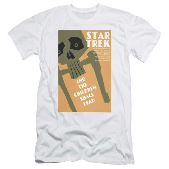 Star Trek Tos Episode 59 Adult 30/1 T-Shirt White