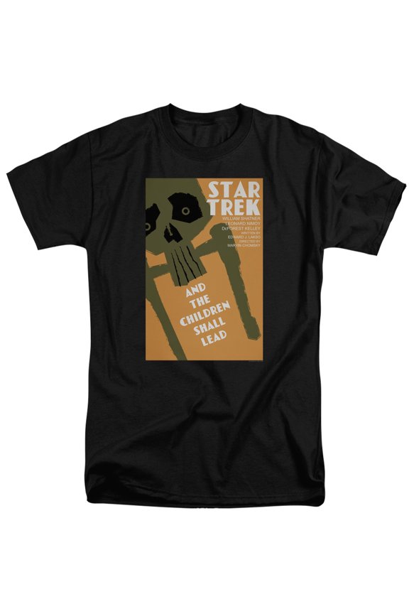 Star Trek Tos Episode 59 Adult Tall T-Shirt 18/1 T-Shirt Black