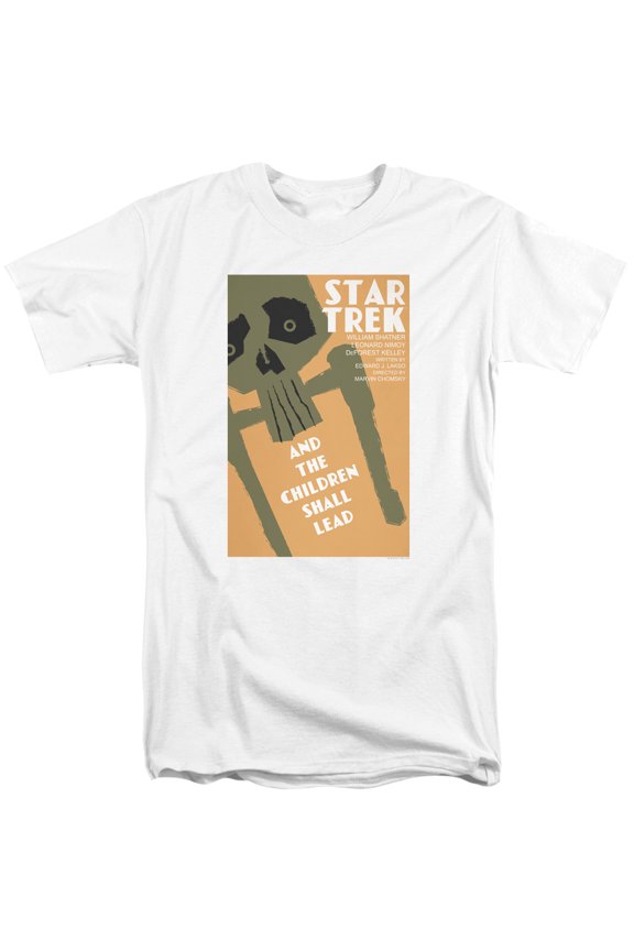 Star Trek Tos Episode 59 Adult Tall T-Shirt 18/1 T-Shirt White