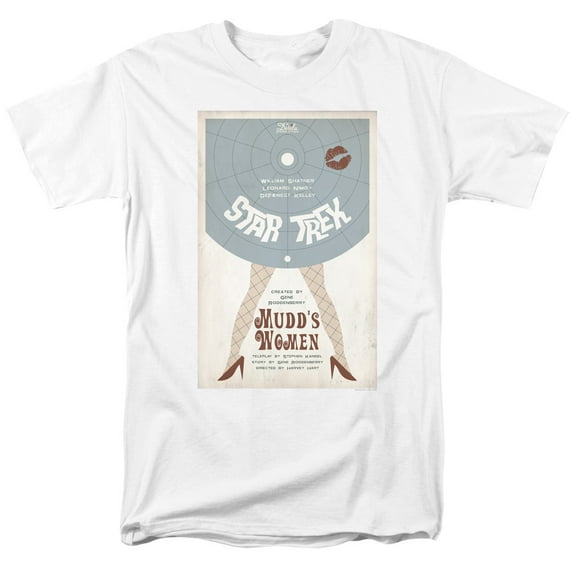 Star Trek Tos Episode 6 Adult 18/1 T-Shirt White