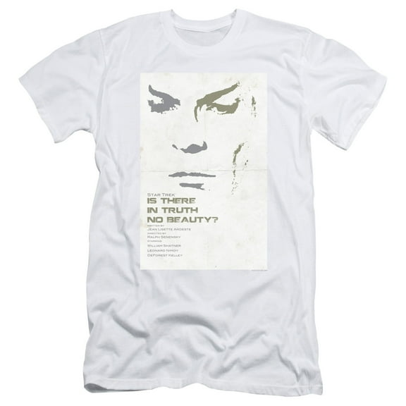 Star Trek Tos Episode 60 Adult 30/1 T-Shirt White