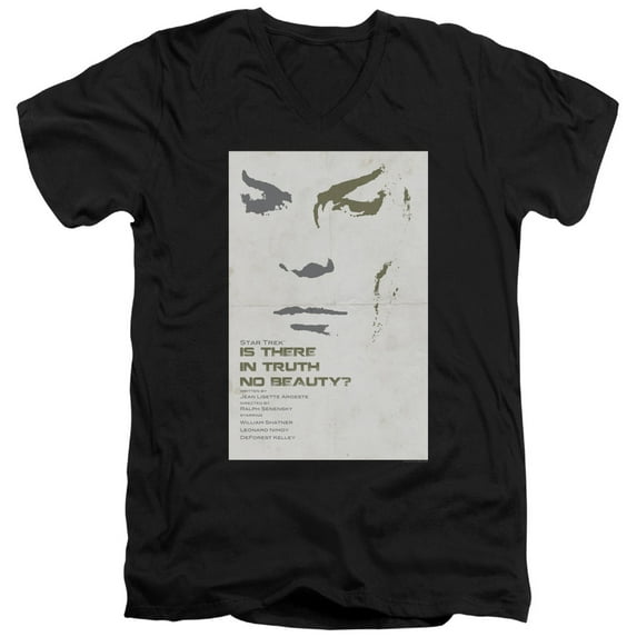 Star Trek - Tos Episode 60 - Slim Fit V Neck Shirt - X-Large
