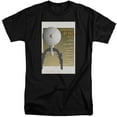 thumbnail image 1 of Star Trek Tos Episode 61 Adult Tall T-Shirt 18/1 T-Shirt Black, 1 of 1