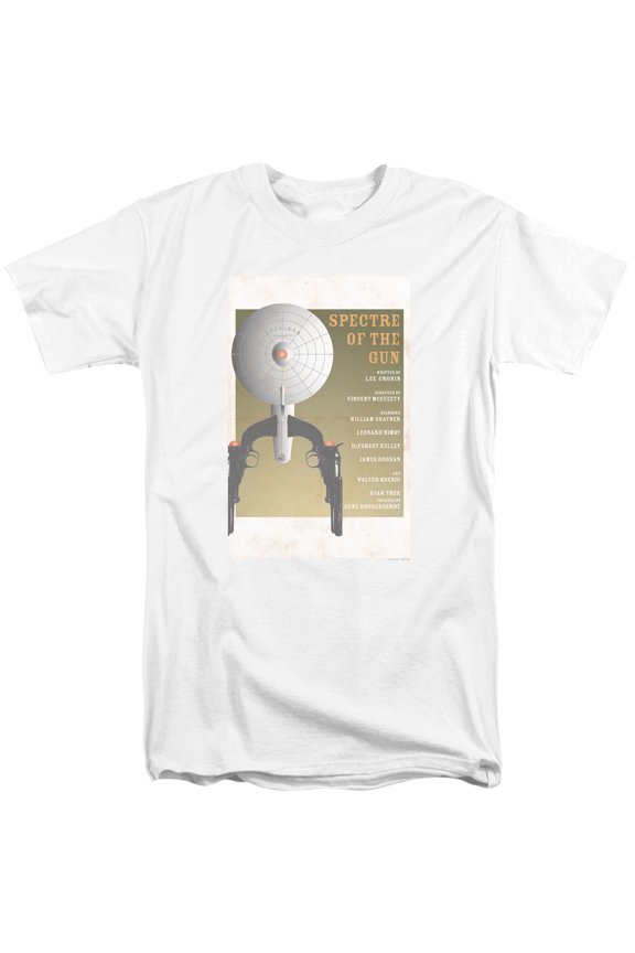 Star Trek Tos Episode 61 Adult Tall T-Shirt 18/1 T-Shirt White