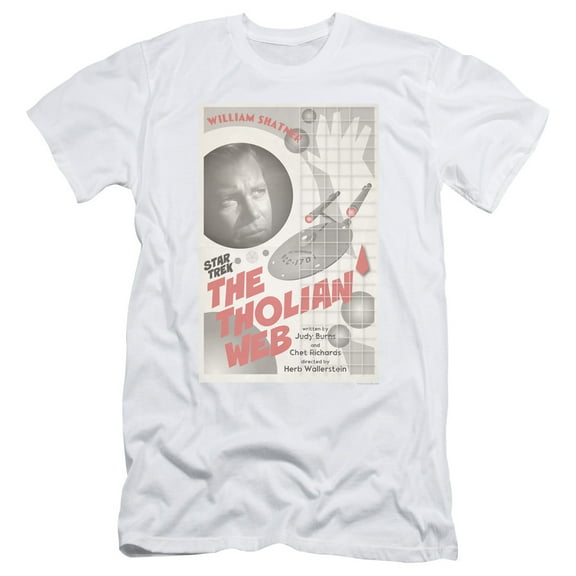Star Trek Tos Episode 64 Adult 30/1 T-Shirt White