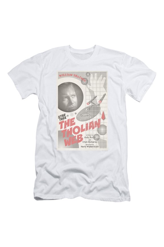 Star Trek Tos Episode 64 Adult 30/1 T-Shirt White