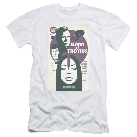 Star Trek Tos Episode 68 Adult 30/1 T-Shirt White