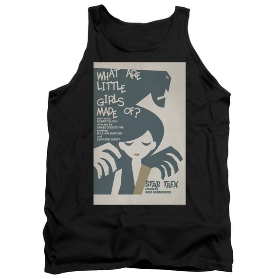 Star Trek Tos Episode 7 Adult Tank Top Black