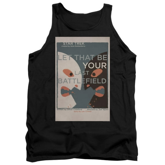 Star Trek Tos Episode 70 Adult Tank Top Black