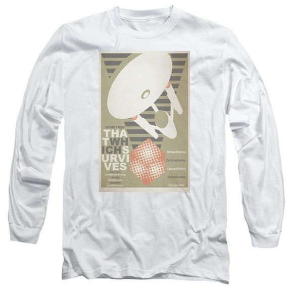 Star Trek Tos Episode 72 Adult 18/1 T-Shirt White