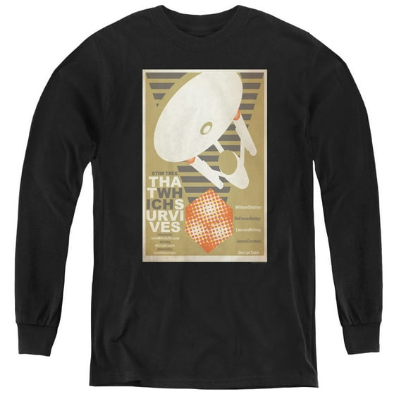 Star Trek - Tos Episode 72 - Youth Long Sleeve Shirt - Medium